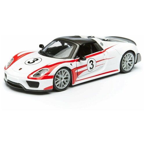 Машина BB18-28009 1:24 RACING - Porsche 918 Spyder радиоуправляемые игрушки meizhi машина porsche 918 1 24