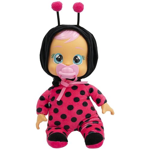 Кукла пупс Cry Babies Tiny ladybag Крайбебис Божья Коровка 23 см