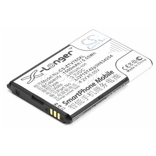 фото Аккумуляторная батарея для телефона zte leo q1 (li3715t42p3h634254) cameron sino