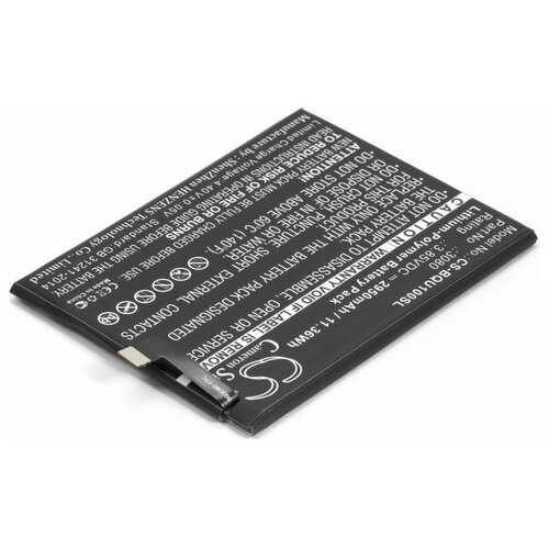 фото Аккумулятор cameronsino cs-bqu100sl для bq aquaris u lite, plus cameron sino