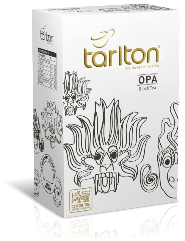 Чай Tarlton ОПА черный 250г. Sri Lanka - фотография № 2