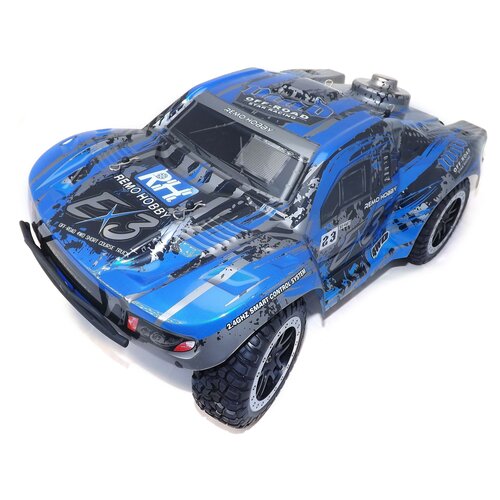 фото Радиоуправляемый шорт-корс remo hobby ex3 brushless (синий) 4wd 2.4g 1/10 rtr rh10ex3top-blue