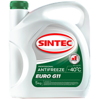 Антифриз SINTEC EURO G11 (-40) 5 л, 1 уп.