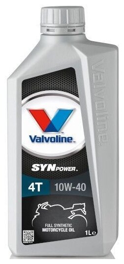 Моторное масло Valvoline SYNPOWER 4T SAE 10W-40 Синтетическое 1 л