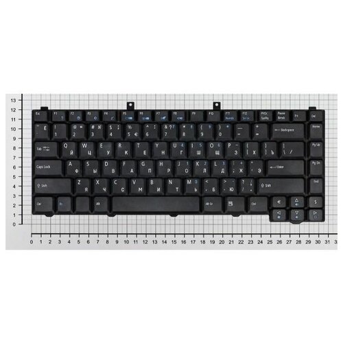 Клавиатура для ноутбука Acer Aspire 3100 5100 3690 черная клавиатура keyboard zeepdeep для ноутбука acer для aspire 3100 3600 3650 3690 5030 5100 5610 5630 5650 5680 mp 04653u4 6983