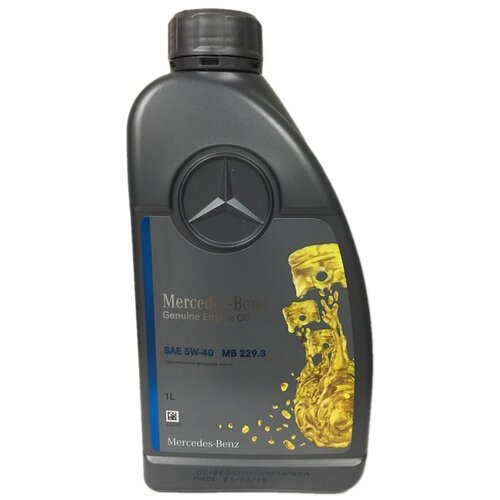 фото Синтетическое моторное масло mercedes-benz mb 229.3 5w-40, 1 л