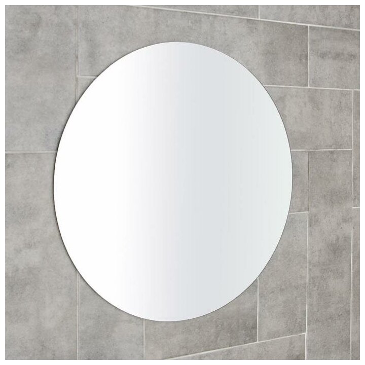 Зеркало для ванной комнаты Ассоona, круглое - фотография № 2