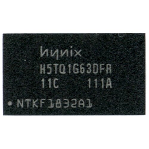Микросхема памяти H5TQ1G63DFR микросхема памяти k4w4g164gd bc1a с разбора