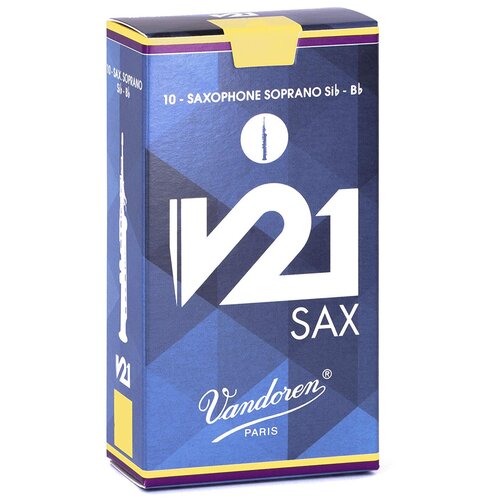 V21 Трости для саксофона сопрано, размер 3.0, 10шт, Vandoren