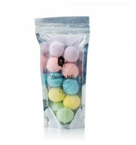Fabrik Cosmetology Маленькие бурлящие шарики Rainbow balls 150 гр