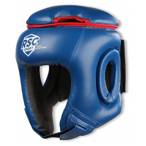 фото Rsc шлем боксерский rsc pu bf bx 208 s синий rsc sport