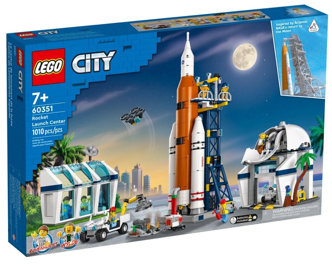 Конструктор LEGO City 60351 "Космодром" - фото №15