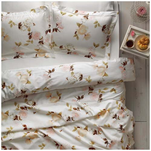 фото Комплект постельного белья tivolyo home poem deluxe (евро)