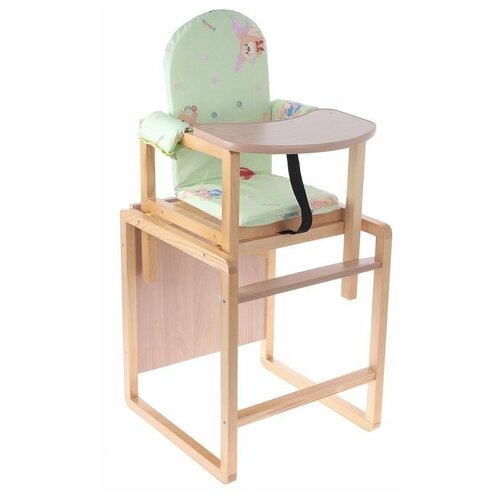 фото Детские стульчики/стульчик для кормления "бутуз", трансформер, цвет фисташковый mikimarket