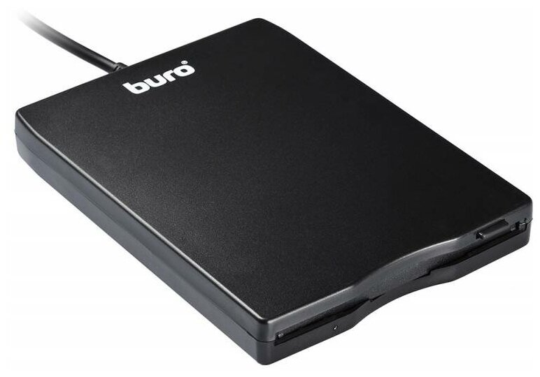 Дисковод USB 3.5 Buro BUM-USB FDD 1.44Mb внешний черный
