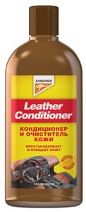 Фото Kangaroo Кондиционер и очиститель кожи для салона автомобиля Leather Conditioner 250607, 0.3 л