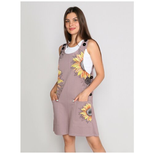 фото Комбинезон margo, размер 52, розовый