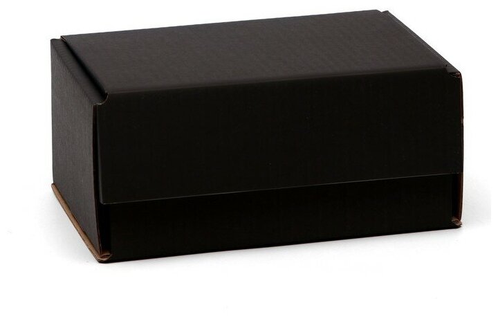 Коробка самосборная черная 22 х 165 х 10 см