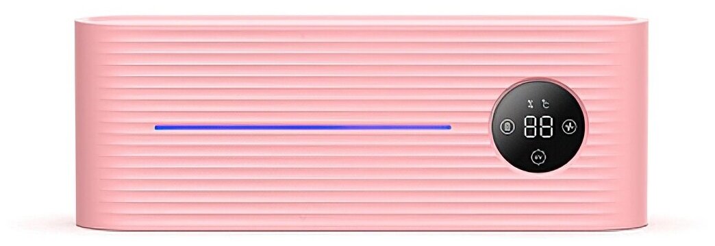 Умный держатель для зубных щеток с дезинфекцией Xiaomi Sothing UV Light Toothbrush Sterilizer Holder Pink - фотография № 2