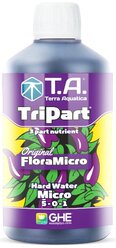 Удобрение GHE Flora Micro HW 0,5л (Terra Aquatica TriPart Micro HW) для жёсткой воды