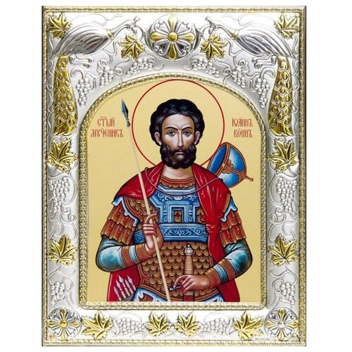 икона иоанн воин размер 8 5 х 12 5 см Икона Иоанн Воин, арт вк-044