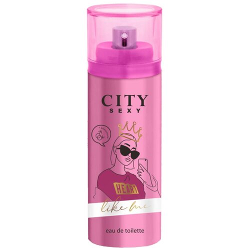 city parfum woman city sexy like me туалетная вода 60 мл CITY Parfum парфюмерная вода City Sexy Like me, 60 мл, 200 г