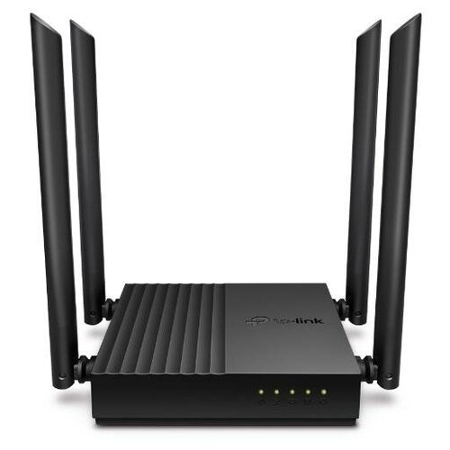 фото Wi-fi роутер tp-link archer c64 802.11abgnac 1167mbps 2.4 ггц 5 ггц 4xlan черный