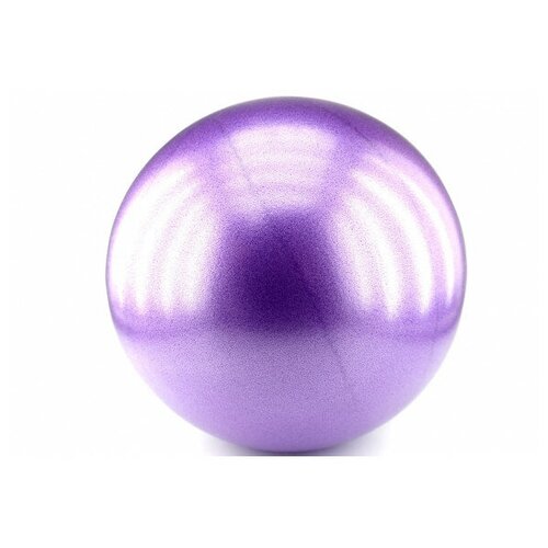 Фиолетовый глянцевый мяч для пилатеса 20 см SP2086-363 e39144 мяч для пилатеса 20 см фиолетовый