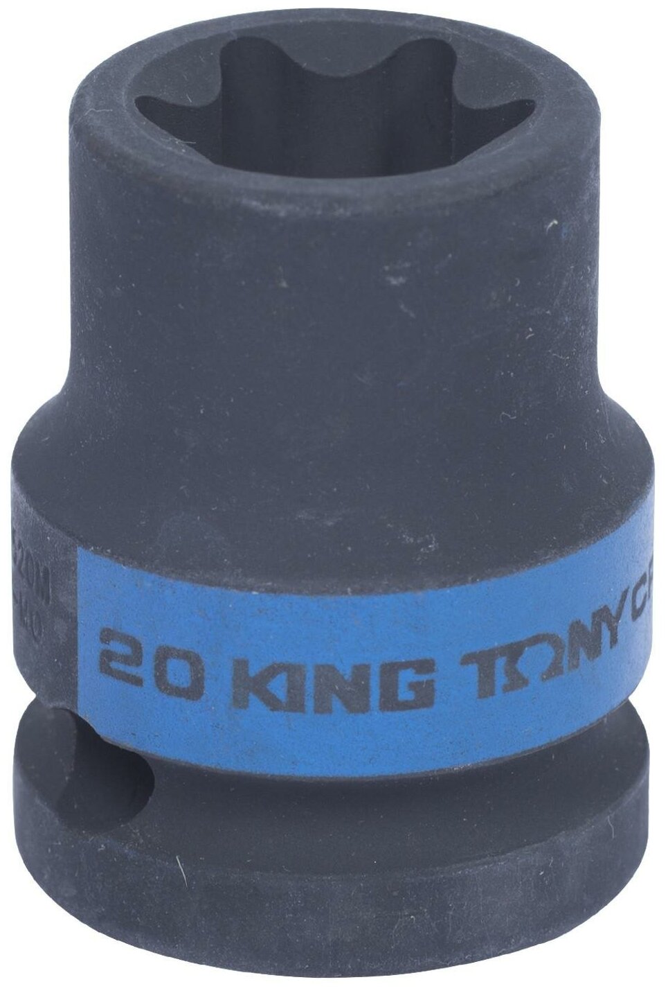 Головка торцевая ударная TORX Е-стандарт 1/2", E20, L = 38 мм KING TONY 457520M