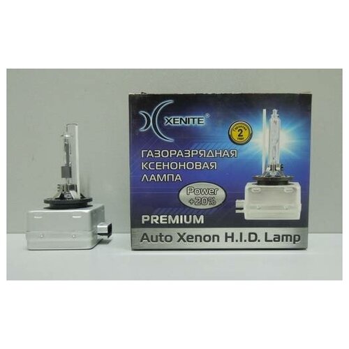 фото Ксенон лампа d1r 6000к premium +20% 85v-35w xenite (1шт)