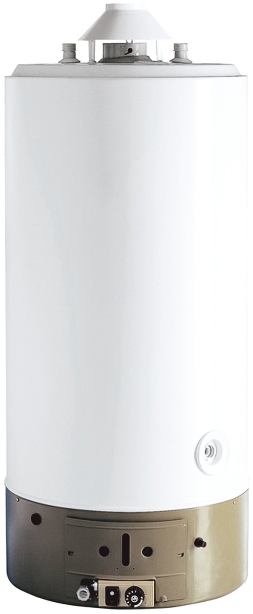 Накопительный газовый водонагреватель Ariston SGA 200 R, белый - фото №1