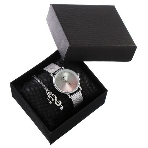 фото Наручные часы подарочный набор 2 в 1 "medissa": наручные часы. d=3.2 см. кулон 5256915 0