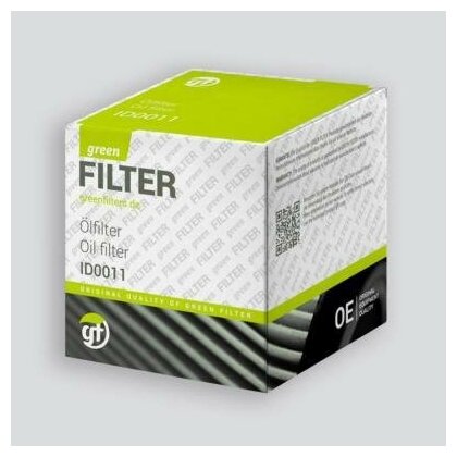 GREEN FILTER / ok0112 / Фильтр масляный [Картридж]