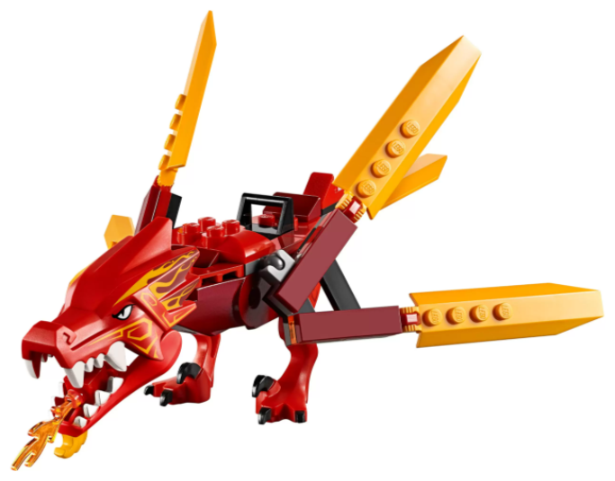 Конструктор LEGO Ninjago Огненный дракон Кая, 81 деталь (71701) - фото №6