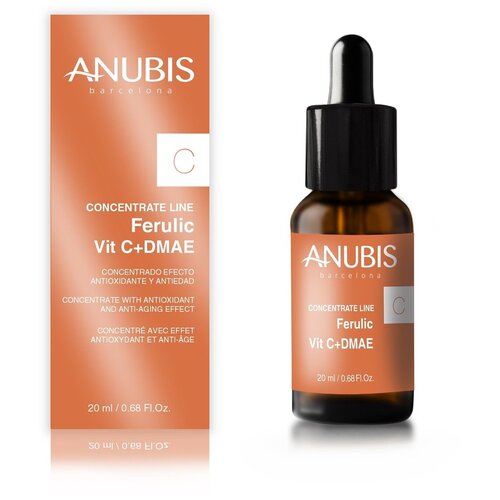 Anubis Barcelona Концентрат феруловая кислота с вит С+дмаэ/Concentrate Ferulic Vit C+DMAE, 20мл