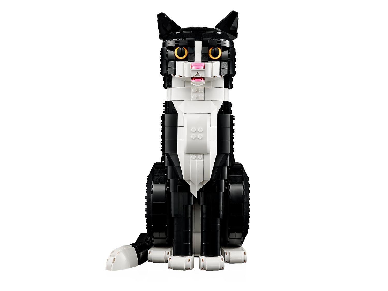 Конструктор LEGO Ideas Tuxedo Cats 21349 Чёрно-белый кот, 1710 дет. — фото 1