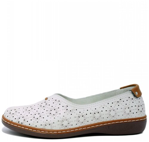 Bonavi 2F6-92-112V женские туфли белый натуральная кожа, Размер 37