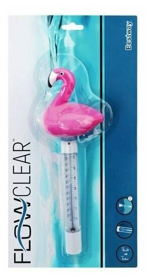 Термометр плавающий Фламинго, BestWay - фотография № 2