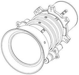 Barco R9801840 короткофокусный объектив G Lens (WUXGA 0.75-0.95:1) для проекторов серии RLS W6L/G60-серии