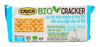 Крекер Crich несоленый органический продукт, 250 г - фотография № 5