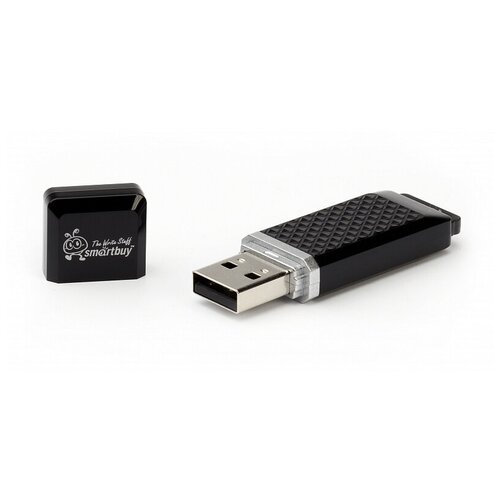 USB Flash Drive 32Gb - SmartBuy Quartz Series Black SB32GBQZ-K