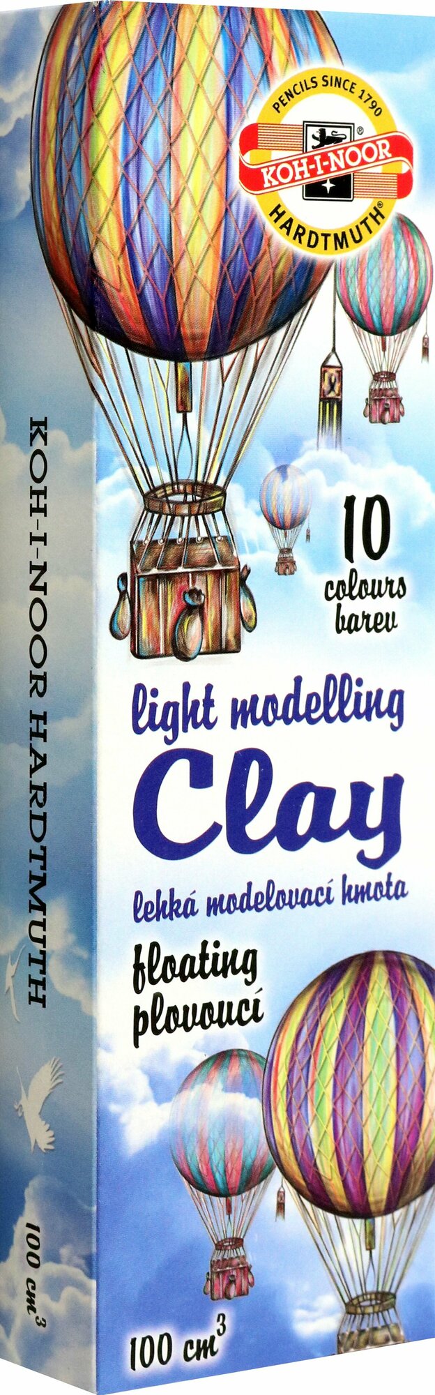 Пластилин плавающий Archimedes  10 цветов  легкий