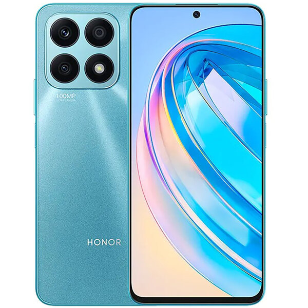 Смартфон Honor X8a 6/128Gb Ростест Cyan Lake