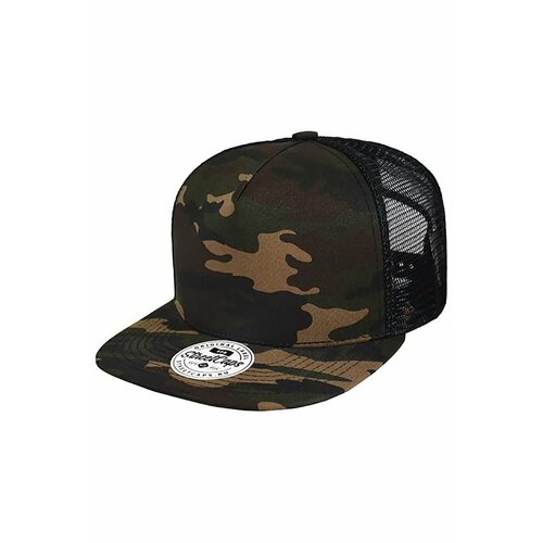 фото Бейсболка street caps, размер one size, хаки