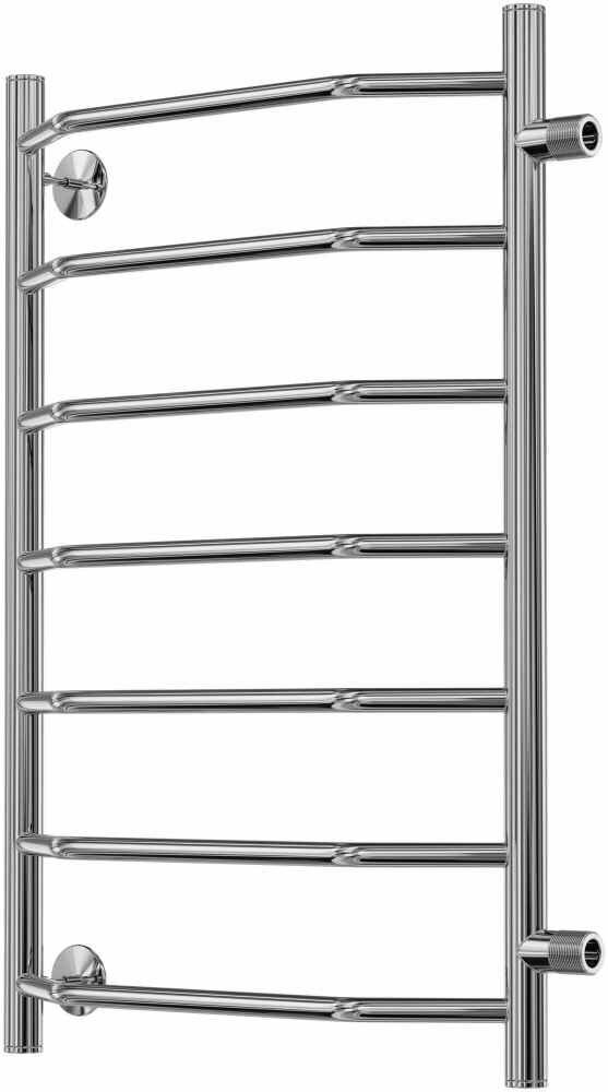 Водяной полотенцесушитель TERMINUS Виктория П7 БП 600, с креплением, хром