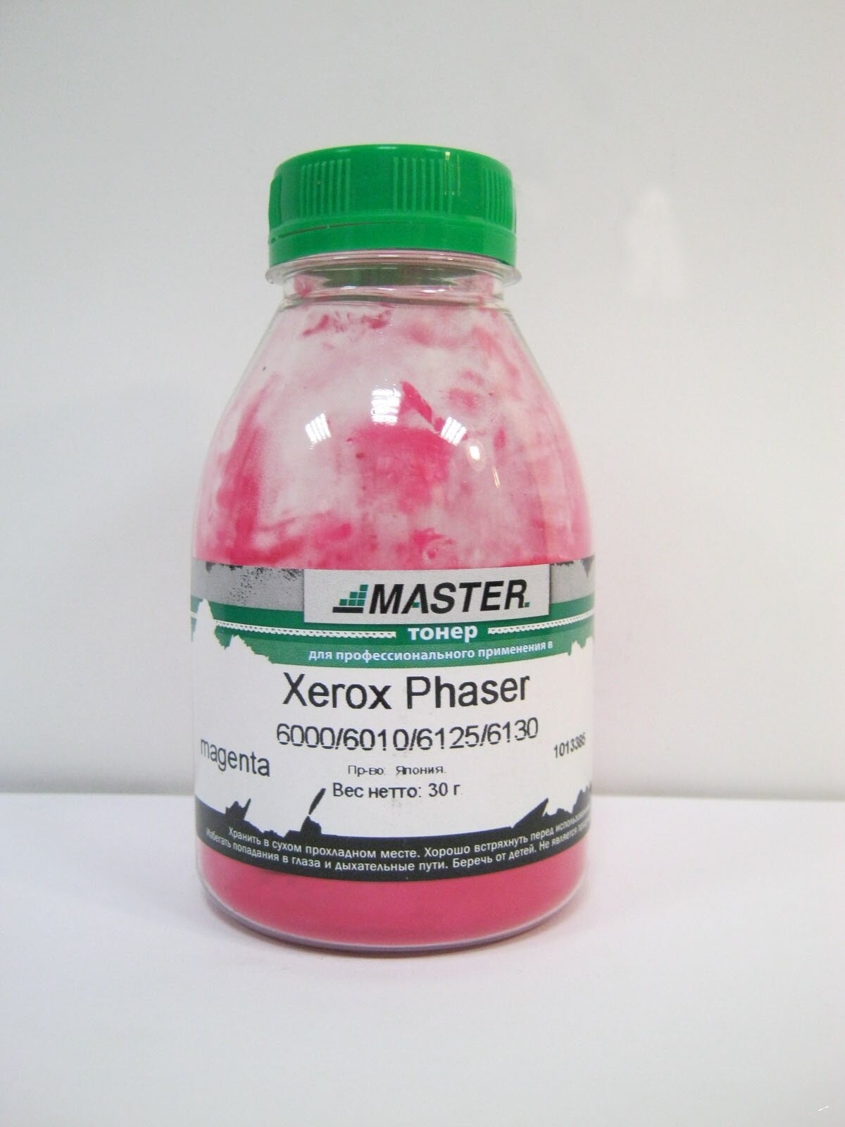 Тонер Xerox Phaser 6000/6010/6020/6022/6125/6130/6500/WC6015/6505/6025/6027, Master, magenta, 30г/банка, 1K