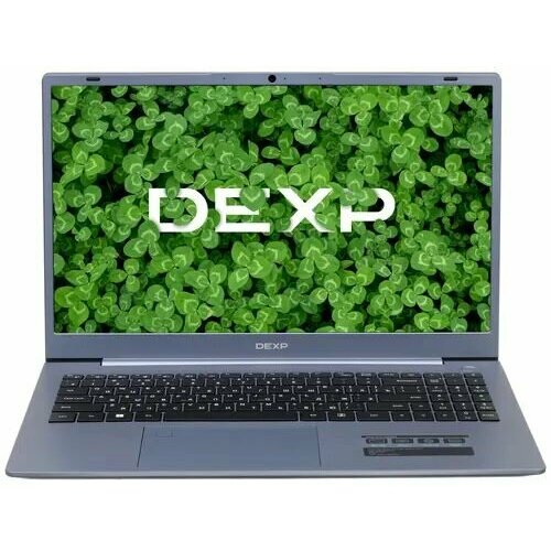 15.6 Ноутбук DEXP Atlas серый 27 моноблок hp 27 dp1019ua 1920x1080 intel core i3 1125g4 2 ггц ram 8 гб ssd 256 гб intel uhd graphics dos серебристый