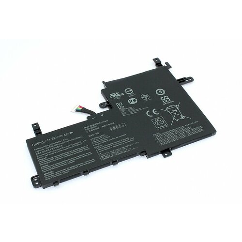 Аккумулятор для Asus VivoBook S15 S530FA-EJ042T 11.52V (42Wh) ugb genuine asus b31n1729 vivobook s15 s530fa v530ff s530ua laptop battery