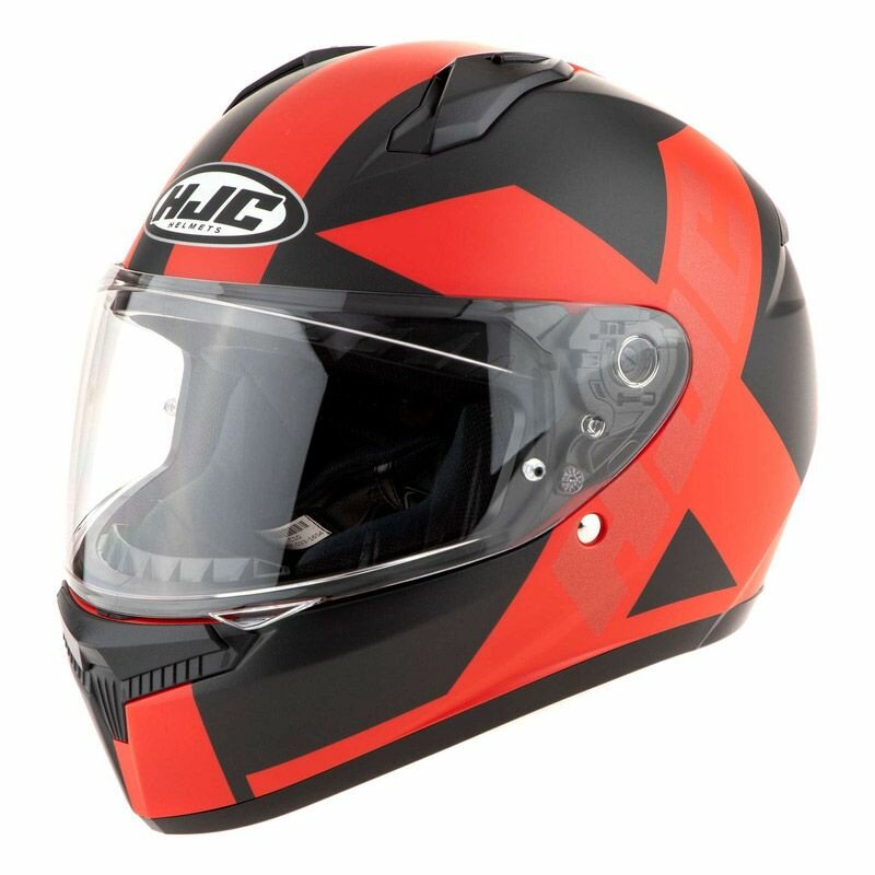 Шлем HJC C10 TEZ MC1SF размер M Черный красный
