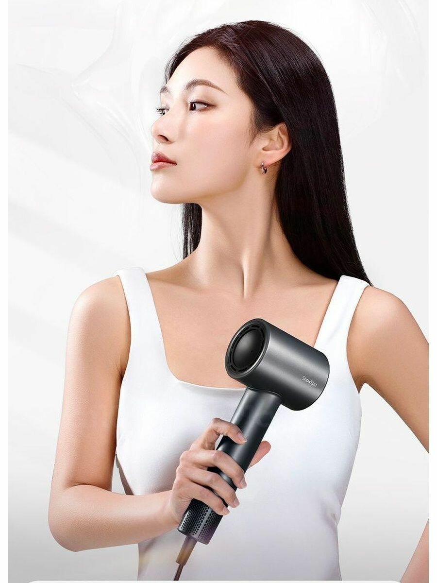 Фен Xiaomi ShowSee Hair Dryer A18 1800 Вт черный - фотография № 4